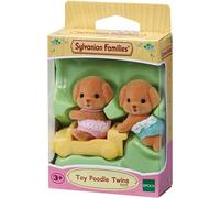 Sylvanian Families Toy Poodle Twins, White