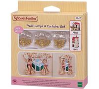 Sylvanian Families Wall Sconces & Curtains Set