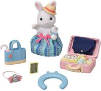 SYLVANIAN FAMILIES - WEEKEND TRAVEL SET SNOW RABBIT MOTHER TOY