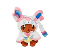 (Sylveon) Pokemon Center Eevee Sylveon Flareon Nymphia Plush Doll Soft Figure Toy Gift 7"