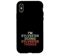 Sylvester Name Sylvester Personalized Name First Given Case for iPhone X/XS