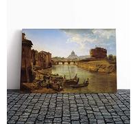 Sylvester Shchedrin Painting Vol.2 Canvas Print | Gallery Wrapped 30mm Frame Wall Art | 24x16 inches | Ready to Hang | Modern Picture | Living Room Bedroom Lounge Office