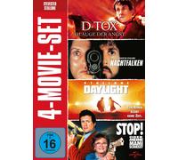 SYLVESTER STALLONE - 4 MOVIE SET (D-TOX/DAYLIGHT/NACHTFALKEN/+) 4 DVD NEW