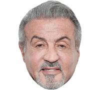 Sylvester Stallone (Goatee) Big Head. Larger than life mask.