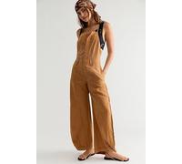 Sylvia Barrel One-Piece at Free People in Buttered Pecan, Size: XL - female