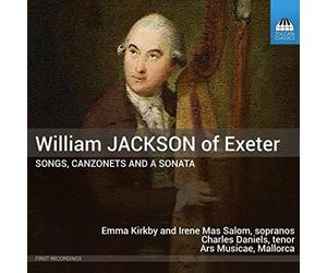 Sylvia Serrano - William Jackson of Exeter Songs Canzonets and a Sonata - D4z