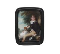 SYLVIA'S SHOP 5x7 Vintage Picture Frame, Antique Black Grey Ornate Photo Frame, for Tabletop and Wall Display, Retro Home Decor, Old Fashioned Photo Gallery Art