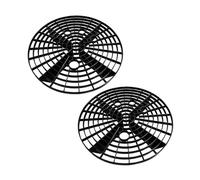 Sylvil 2 PCS Car Wash Bucket Insert, Dirt Guard Bucket Insert Helps Remove Dirt Debris Washing Kit, Detail Grit Trap Filter Cleaning Tool Fits 3-5 Gallon Bucket, Car Accessories (Black)