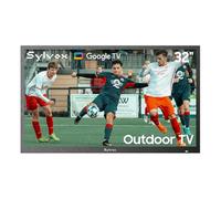 SYLVOX 32 Inch Outdoor TV, 1500 Nits Full Sun Readable, IP55 Waterproof TV