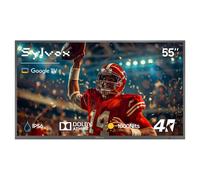 Sylvox 55In Outdoor Smart Tv 4K Uhd Partial Sun Weatherproof Television Dolby Atmos Google Tv System