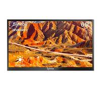SYLVOX Outdoor TV, 4K UHD 65 Inch Smart TV, IP55 Waterproof 2000 nits Brightness for Full Sun, Outdoor Television for Outside Pool Garden, Android OS with Voice Assistant & Screen Cast (Pool Pro)