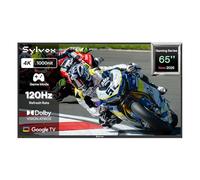 SYLVOX Outdoor TV, 65 Inch 120Hz 4K Smart Gaming TV, 1000nits Sunlight Visible for Outside Television, IP55 Waterproof, Dolby Vision & Atmos, Works with Google Assistant, HDMI 2.1 (Gaming Series 2025)