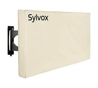 SYLVOX Outdoor TV Cover for 40-43 inch TVs with Fully Bottom Cover, Waterproof Weatherproof Dustproof Television Screen Protectors with Remote Control Pocket, Perfect for Outside TV Protection