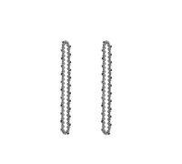 SYLXBM 4 6 8 Inch Chainsaw Guide Bar Saw Chain Set Electric Saw 1/4''P for Mini Electric Saw Wood Cutter Replacement Spare Chain (Color : 4 INCH Chains 2PCS)