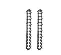 SYLXBM 4/6Inch Electric Chainsaw Chain Guide Saws Blades 1/4LP Sharp Garden Tools Saw Parts Accessories Steel Mini Chainsaws Chain Set (Color : 2pcs 4in, Size : 1)