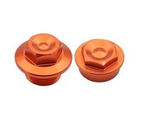 SYLXBM CNC Aluminum Front Rear Wheel Lock Axle Lock Nut Compatible With EXC 300 EXC 250 EXC-F 350 XCW 450 500 TE 300 FE 450 2016-2022