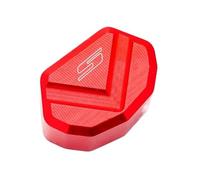 SYLXBM Compatible With GSXS 750 GSX-S 750 GSX S750 GSXS 1000 GT CNC Motorcycle Rearview Mirror Hole Plug Screw Bolts Cover Switch Button Cap(Switch Cap-Red)
