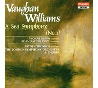 Sym 1 Sea by Vaughan Williams, R. (1992) Audio CD