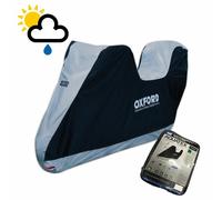 SYM FIDDLE Oxford Motorcycle With Top Box Cover Waterproof White Black CV201
