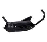 TECNIGAS Silent Pro Black Shield Exhaust, black
