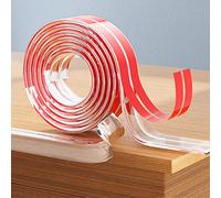 Symagalbst 3m/9.8ft Silicone Edge Protector Strip for Kids, Transparent Table Corner Protectors for Baby Safety Pre-Tape Adhesive Baby Proofing Edge Corner Guards for Furniture Table Cabinets