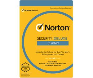 Symantec Norton Security Deluxe 3.0 3 Devices 1 Year