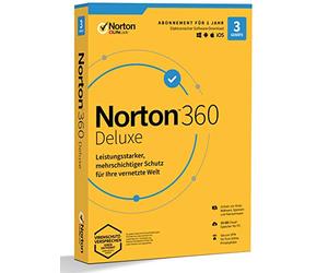 SYMANTEC NortonLifeLock NORTON 360 DELUXE 25GB GE 1 USER 3 DEVICE 12MO GENERIC MM 1 year(s) - NortonLifeLock NORTON 360 DELUXE 25GB GE 1 USER 3 DEVICE 12MO GENERIC MM, 1 year(s)
