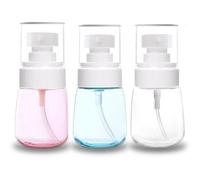 Symbah Small Lotion Bottle, Travel Spray Bottle 30 ML 9PCS, Fine Mist Spray Bottle for Essential Oils, Refillable Travel Containers Plastic Hair Sprayer for Perfume Skincare Makeup Lotion