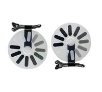 Symbol Band - Eye-Catching Dynamic Design, Flexible Transparent Holder | Stylish Hair Accessories For Girls Daily Work Live Presentations Party Makeup