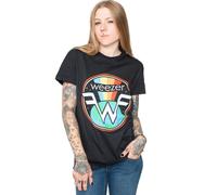 Symbol Cotton Logo T-Shirt Weezer Black XXL