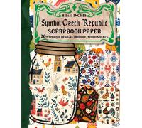 Symbol Czech Republic Scrapbook Paper: Czech Republic Inspired For Gift Wrapping, Scrapbooking, And DIY Crafting