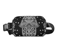 Symbol Eye Black Women Fanny Packs Anti Theft Belt Bag Waterproof Designer Crossbody Waist Purse, symbol Eye black, 8 x 5.3 x 2.3 inch, Funny Cute, Symbol Eye Black, 8 x 5.3 x 2.3 inch, Funny Cute