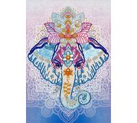 "Symbol of Wisdom" Beads embroidery kit; contemporary embroidery; gift idea; needlepoint design; decor; seed beads Preciosa;