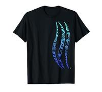 Symbol Waves Pattern Culture Maori Tribal Blue T-Shirt