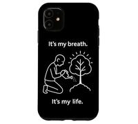 Symbolic heartfelt relationship between Humans and Trees Case for iPhone 11