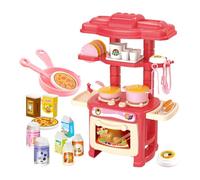 Symbolic Play Kitchen - Children's Cooking Set for | Pretend Play Kitchen Toys | for Home Travel Classroom Preschool Kindergarten Nursery and Party