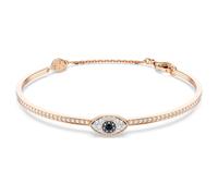 Symbolica bangle, Eye, Multicoloured, 18K rose gold finish