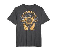 Symbols of Hecate Ornament T-Shirt, Men's Big and Tall, Dark Heather Grey, 2X Tall
