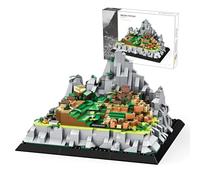 SymGrpu Machu Picchu Building Model Set, 1039 Pieces Peru Architecture Building Blocks Kit for Build and Display, Famous Landmarks Construction Bricks Toy, Gift for Adults Kids