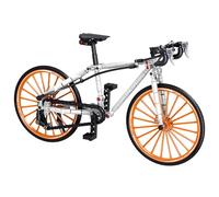 SymGrpu Technik Road Bicycle Building Blocks Kit, 244 PCS Bike Building Bricks with Stand, STEM Display Model Bike Present Toy for Boys and Girls Adults