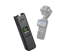 SYMIK Battery Handle for DJI Osmo Pocket 4P / 4/3, 5000mAh Battery Grip | 20W Fast Charging, Smart LCD Display, USB-C Port, Portable Extended Battery, 1/4'' Thread for Pocket 4 Pro/4/3 Accessories