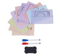 Symmetric Drawing Tool Gridded Drawing Board Kids Hands on Learning Toy for Preschooler Fine Motor Skills Development Kids Symmetric Learning Set
