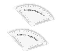 Symmetrical Brow Stencil Templates for All Face Types, Effortless Home Use Toxic Brow Design Tool