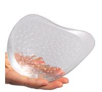 Symmetrical Mastectomy Breast Prosthesis - Post-Surgery Massage Breast Form with Spiral Insert Pad, Silicone Swim Prosthetic for Mastectomy Bra, 1 Piece