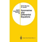 Symmetries and Differential Equations: 81 (Applied Mathematical Sciences)