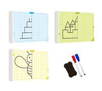 Symmetry Drawing Board: Cognitive Learning Tool, Concentration Training Activities Set, Creative Mirror Art Practice Kit, Educational Toy For Kids