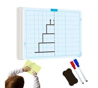 Symmetry Drawing Card - Symmetry Drawing Board With Grid Pattern - Writing And Drawings Training Development Tool Set For Children Boys Girls Kids - Educational Art Activity For Home And Classroom