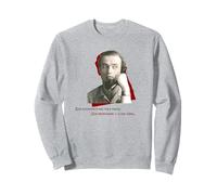 Symonenko Romantic Quote. Ukrainian Poetry, Love & Silence Sweatshirt