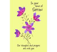 Sympathy Beareavement Card (in Your time of Sorrow)