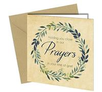 Sympathy Bereavement Card Condolence Card Sorry For Loss Mourning Prayers Friend, Family, Pet Dog Cat #1489